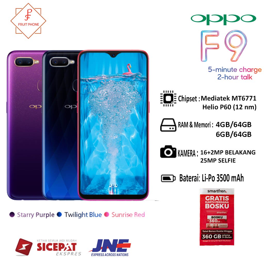 Harga oppo f9 hot sale ram 6gb