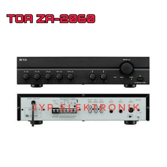 Jual AMPLIFIER TOA ZA 2060 / ZA2060 ORIGINAL | Shopee Indonesia