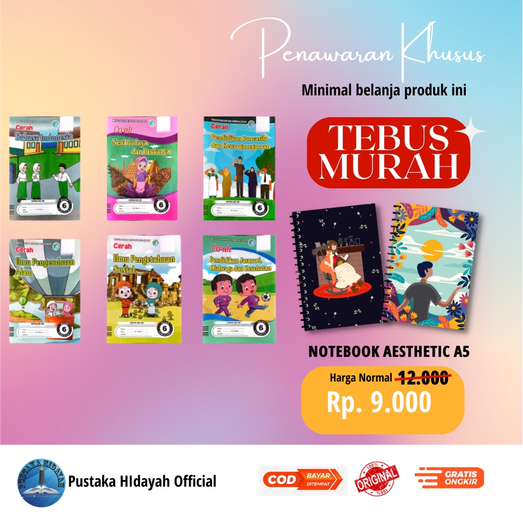 Jual LKS CERAH KELAS 6 SD KURIKULUM KEMERDEKAAN | Modul Pendamping ...