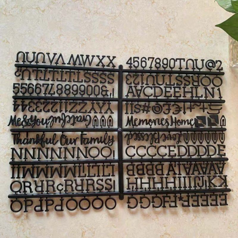 Jual [Big Font] Huruf abjad tambahan untuk letter board papan nama bayi ...