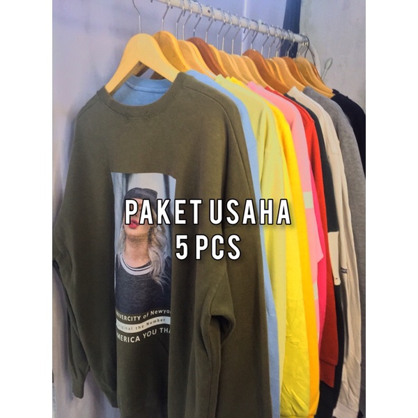 Paket best sale usaha crewneck