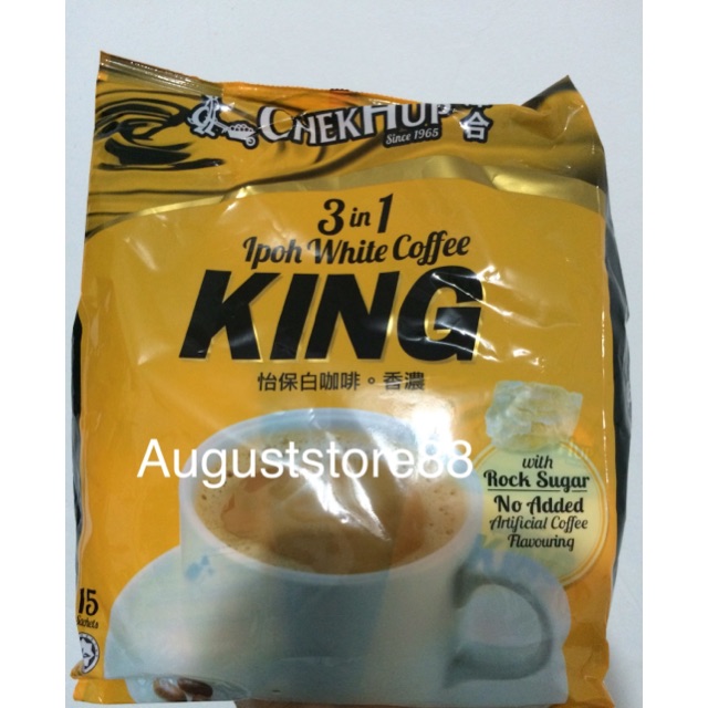 Jual Ipoh White Coffee King 3in1 (15sachet) Shopee Indonesia