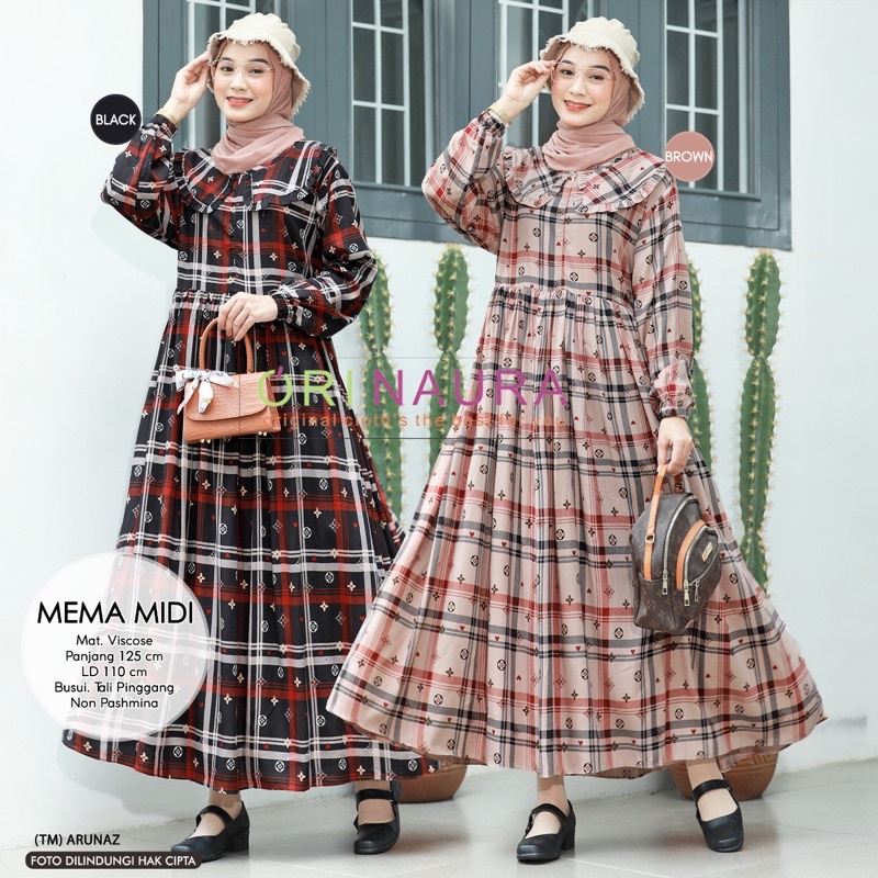 Jual MEMA MIDI BY ORI NAURA | Shopee Indonesia