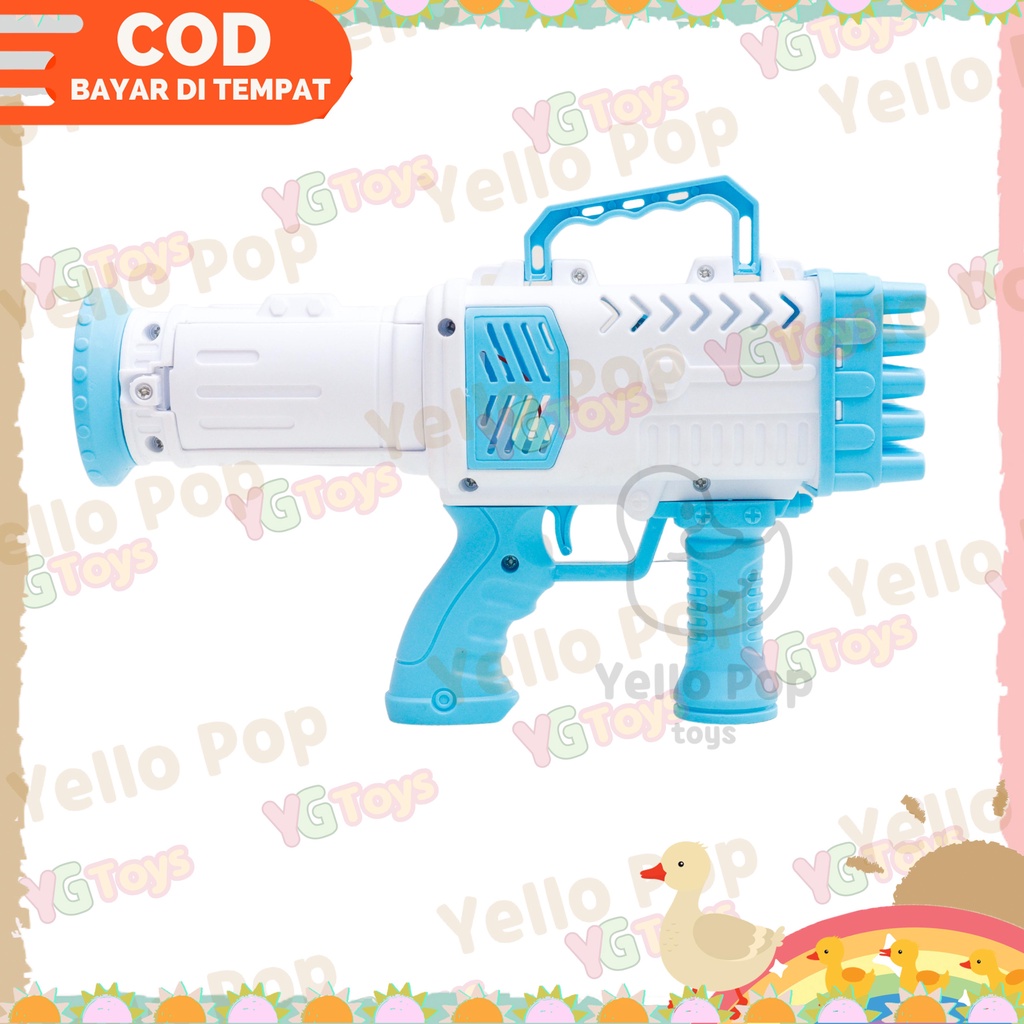 Jual YelloPop Mainan Dream Bubble Gun Bazooka Rocket Launcher Gelembung ...