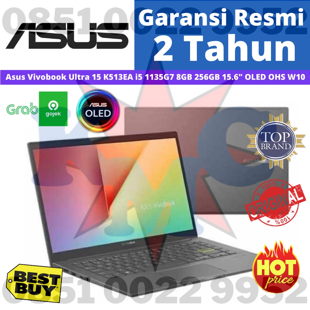 Jual Asus Vivobook Ultra 15 K513ea I5 1135g7 8gb 256gb 156 Oled Ohs W11 Shopee Indonesia 2954