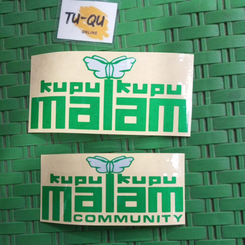 Jual Sticker KUPU MALAM | Shopee Indonesia