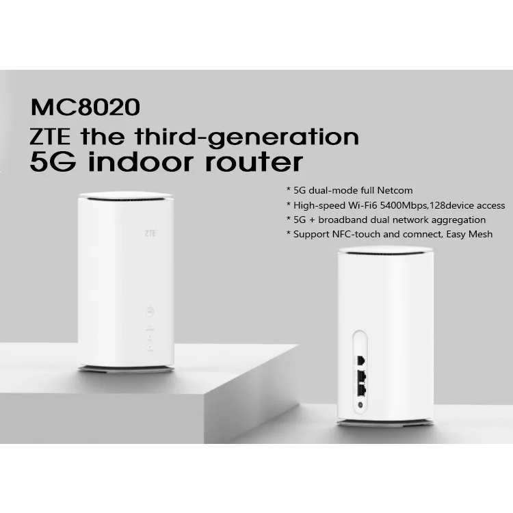 Jual ROUTER 5G ZTE MC8020 ZTE Router MC8020 5G ZTE MC8020 | Shopee ...