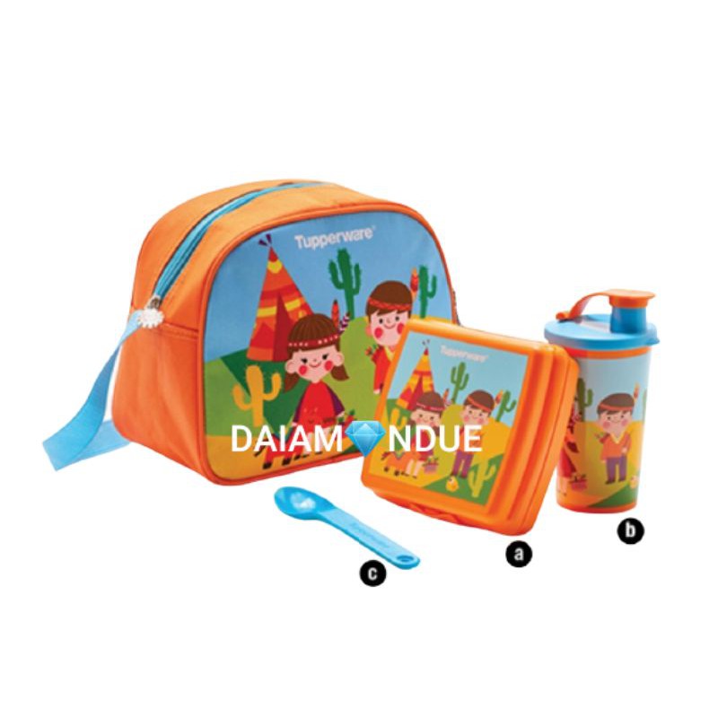 Jual Tempat Bekal Junior Bento Tupperware | Shopee Indonesia