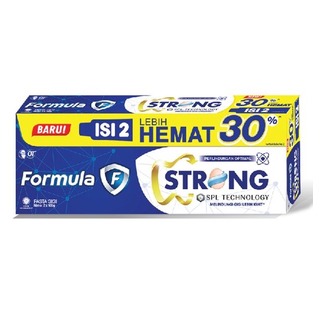 Jual FORMULA Pasta GIgi Strong Protect Twin Pack 2x160g | Shopee Indonesia