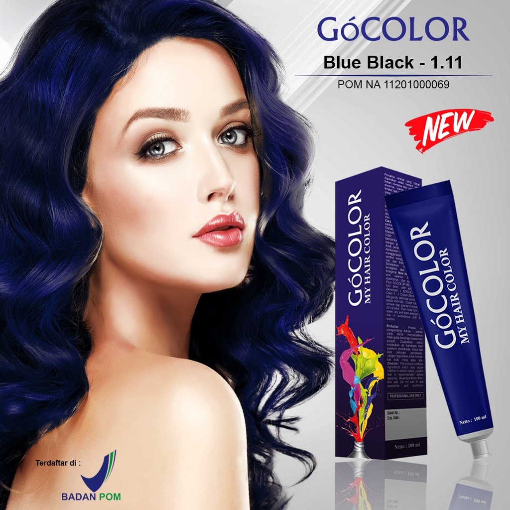 Jual GOCOLOR ALL VARIANT Pewarna Rambut / Cat Rambut Permanent 100 Gram ...