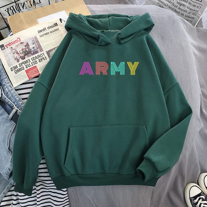 Jual BTS ARMY line Sweater Hoodie II Jumper hoodie BTS ARMY line