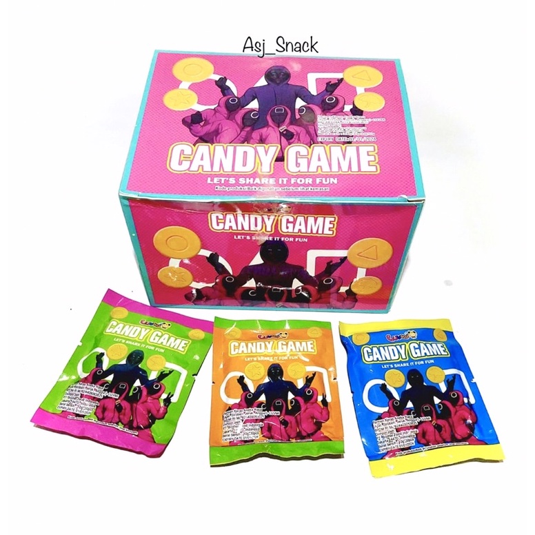 Jual Permen Keras Aneka Rasa, Luvmi Candy Game Dalgona Candy ( 30 pcs x ...