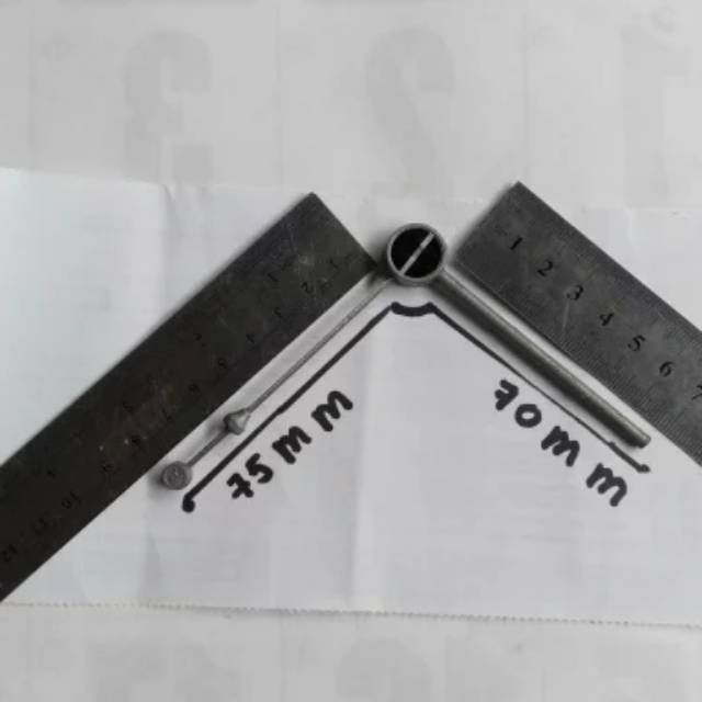 Guide Câble De Frein Vélo Vintage Centre Pull Cantilever - Aluminium Chromé, 10g, Occasion France