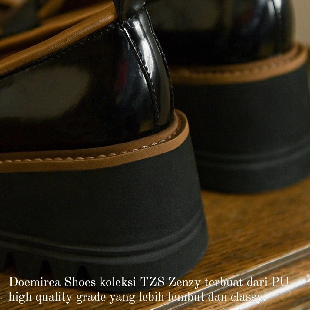 Jual TZS Zenzy Doemirea Shoes - Sepatu Docmart Wanita - Sepatu Platform ...