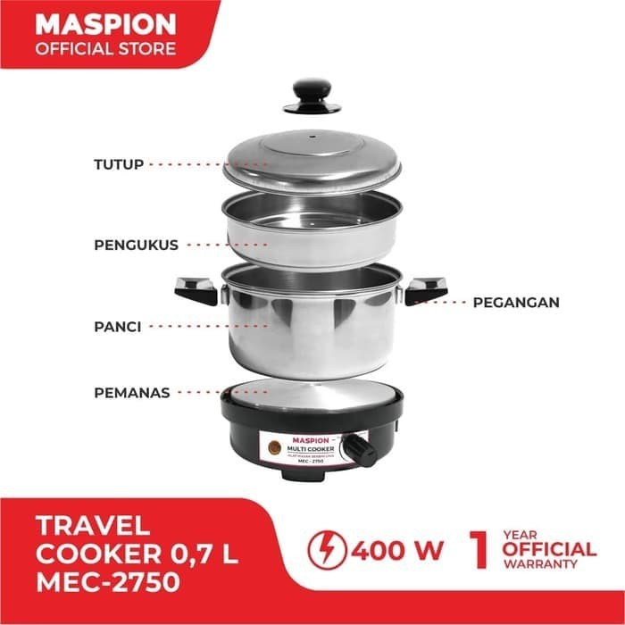 Jual MASPION MEC 2750 MULTICOOKER Shopee Indonesia