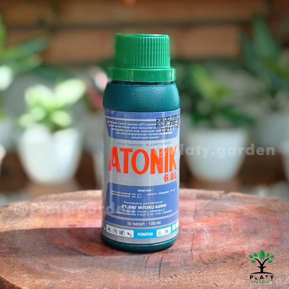 Jual ATONIK 6.0 L 100 ML Pupuk Cair Zat Pengatur Tumbuh (ZPT) | Shopee ...