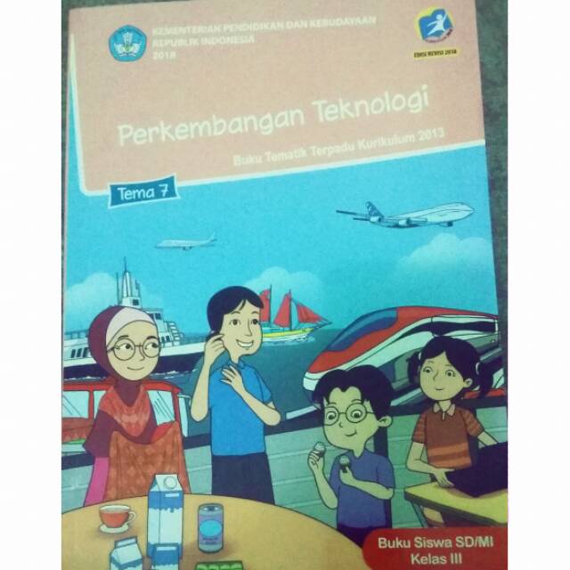 Jual Buku Tematik kelas 3 TEMA 7 revisi 2018 | Shopee Indonesia