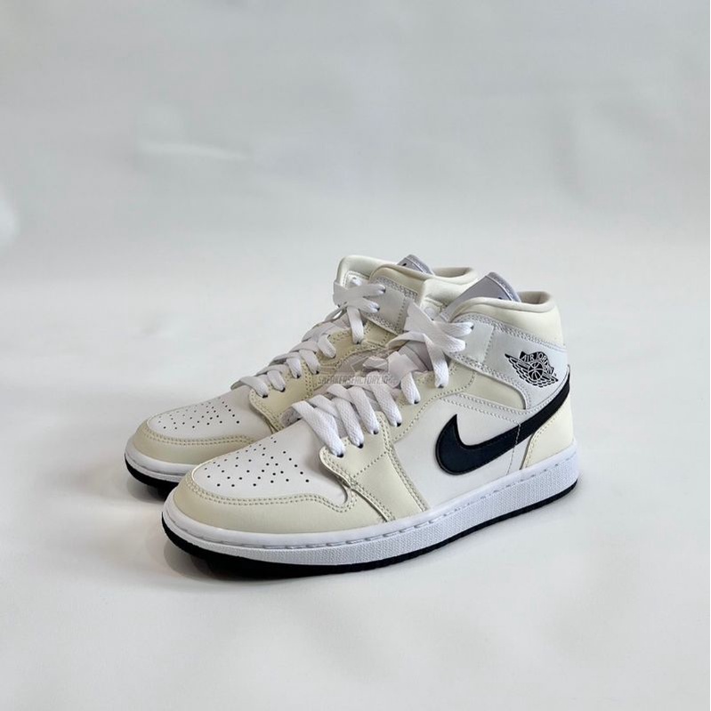 Jual Air Jordan 1 Mid Coconut Milk (100 Original) Shopee Indonesia