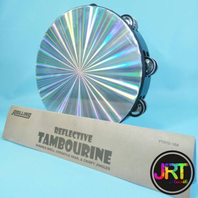 Jual Tamborin / Tambourine Hologram 10