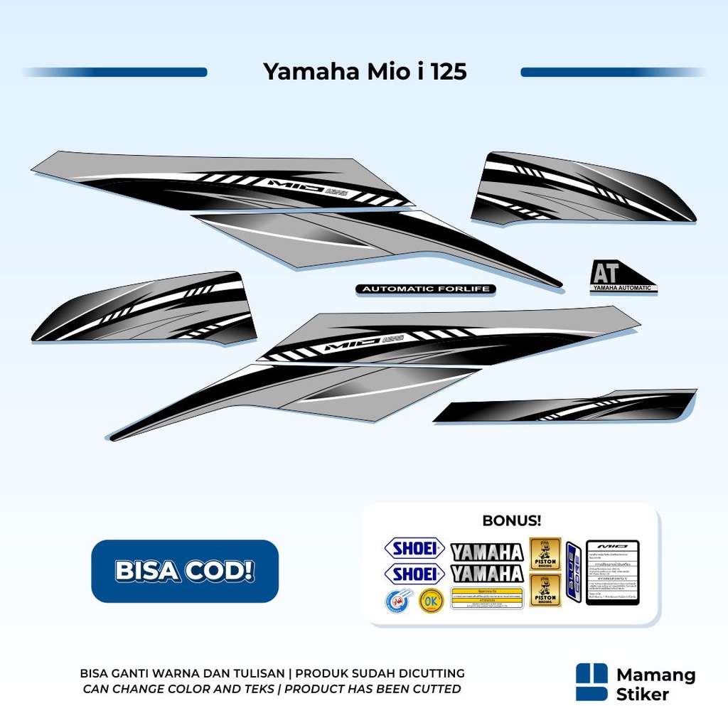 Jual Striping Yamaha Mio M3 Variasi (31) Original Mio i 125 125i Racing