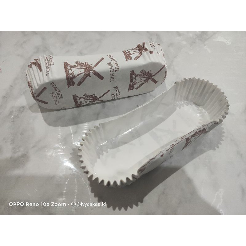 Jual PAPER CUP CASE kertas alas roti OVAL BULAT UNTUK ROTI 10PCS ...