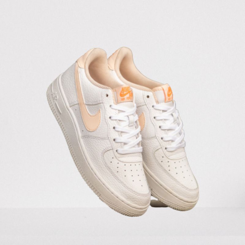 peach high top air force ones