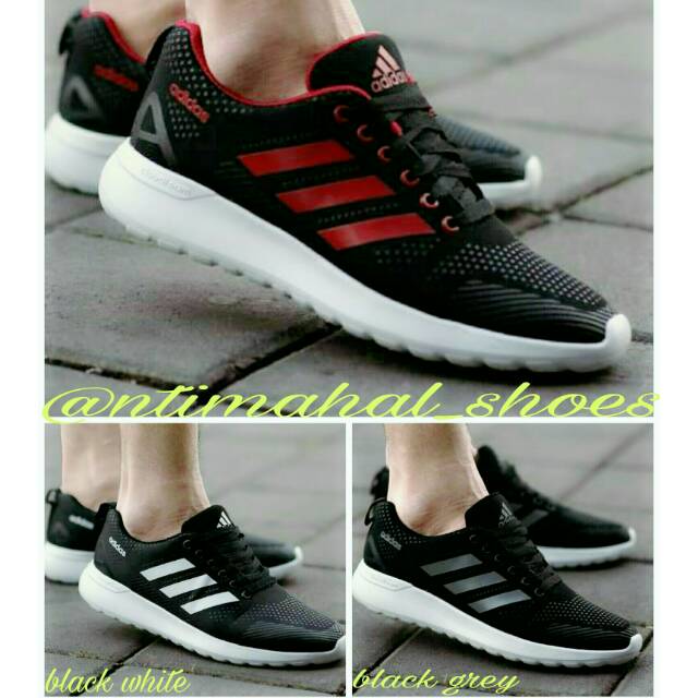 Jual ( Bonus kaoskaki) SEPATU Adidas runing murah joging terbaru(Mahal ...
