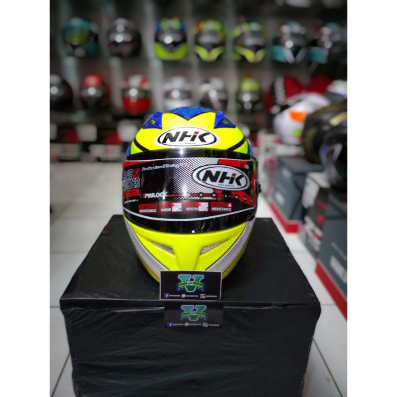 Jual HELM NHK TERMINATOR RECING#EQULIZER