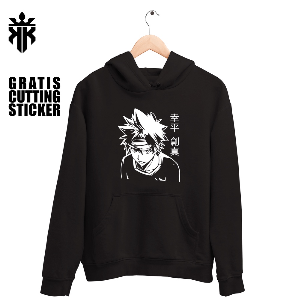 Jual Hoodie Soma Yukihira Nime Shokugeki No Soma Food Wars 01 Shopee Indonesia