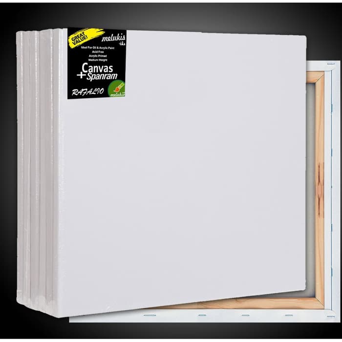 Jual Kanvas Lukis + Spanram 70x70 Canvas Lukis 70 x 70 cm Premium ...