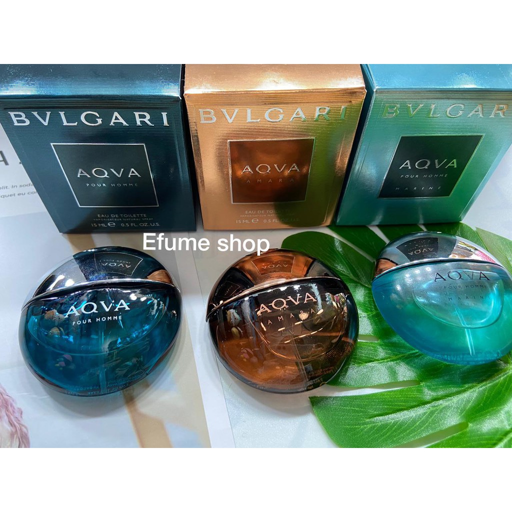 Jual Bvlgari Aqva Mini Travel Set 3in1 EDT 15ml Fullbox Sealed Shopee Indonesia