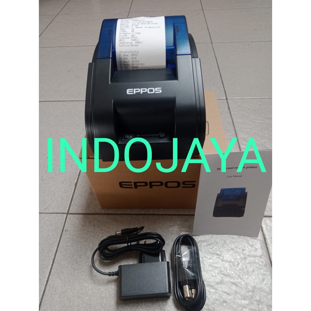 Jual Terlaris Printer Bluetooth Kasir RPP02 kertas 58mm merk EPPOS ...