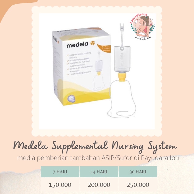 Jual Sewa SNS MEDELA Supplemental Nursing System (Kirim dari Bandung ...