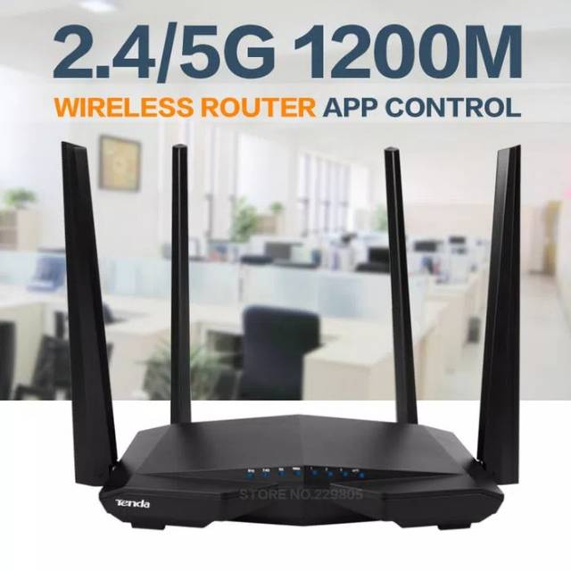 Jual TENDA AC6 HIGH POWER ROUTER/ WALL KILLER ROUTER/GIGABIT ROUTER