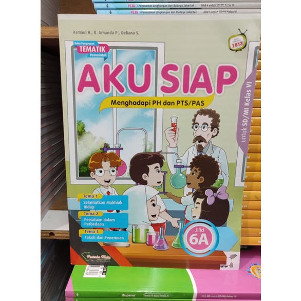 Jual Buku Aku Siap Jilid 6A untuk SD/MI kelas VI Pustaka Mulia | Shopee ...