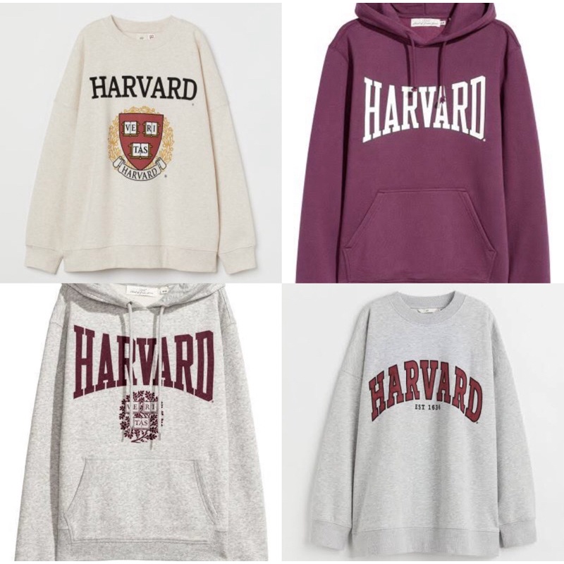 H and m harvard hoodie best sale