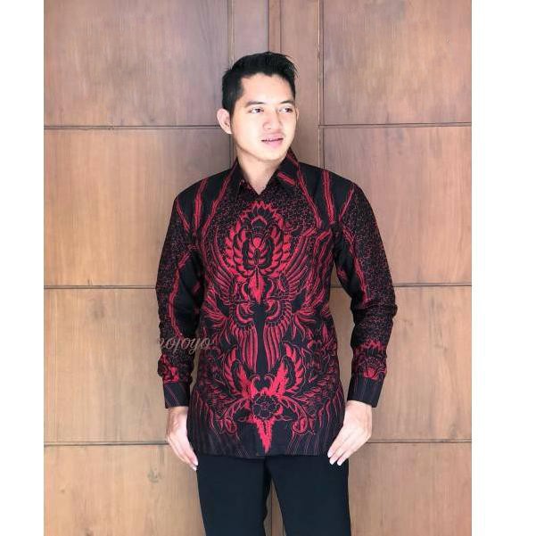 Jual Perwira Pakaian Pria Baju Batik Pria Batik Laki Laki Batik Premium ...