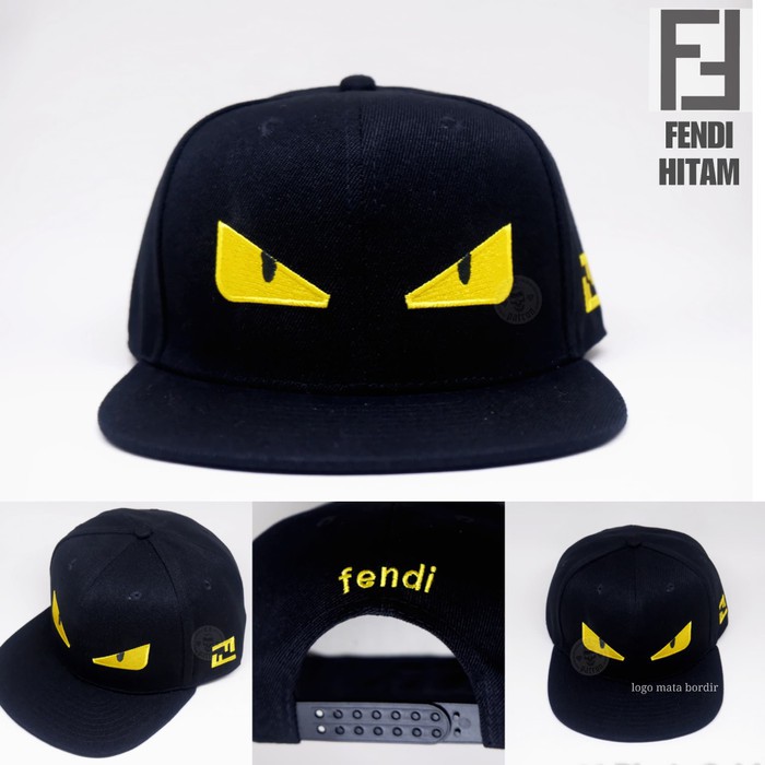 Fendi monster clearance snapback