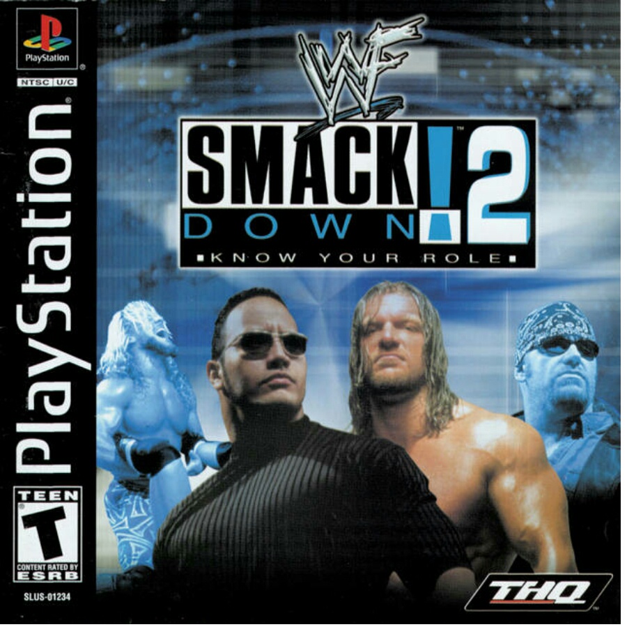 Jual Game PS 1 WWF SmackDown! 2: Know Your Role | Shopee Indonesia