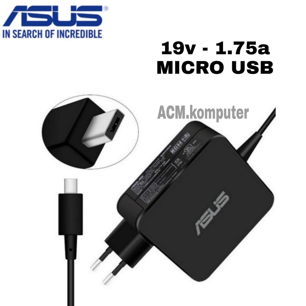 Chargeur adaptable pour pc portable Asus Chromebook C200 19V - 1.75A