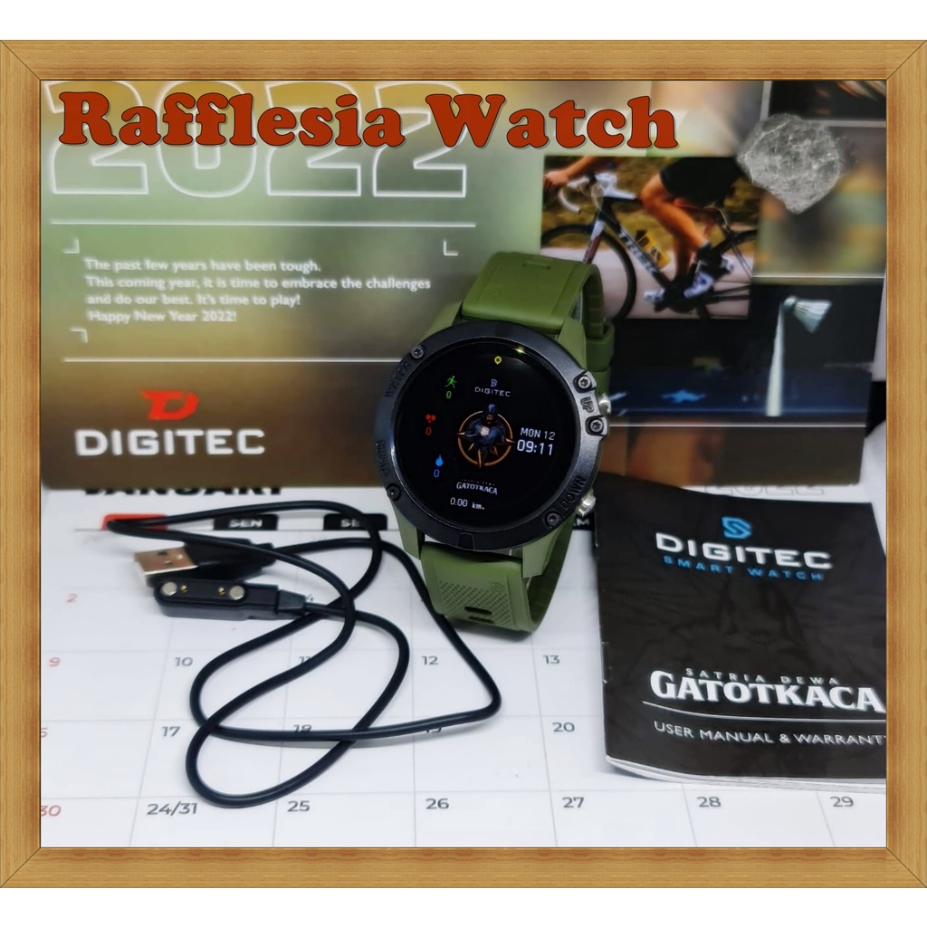 Jual DIGITEC x Satria Dewa GATOTKACA Smartwatch d50mm | Shopee Indonesia
