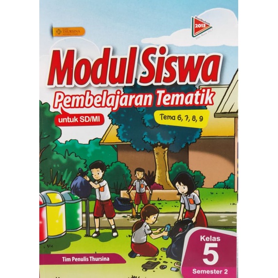 Jual BUKU LATIHAN SOAL KELAS 5 SD SEMESTER 2 . BUKU MODUL SISWA ...