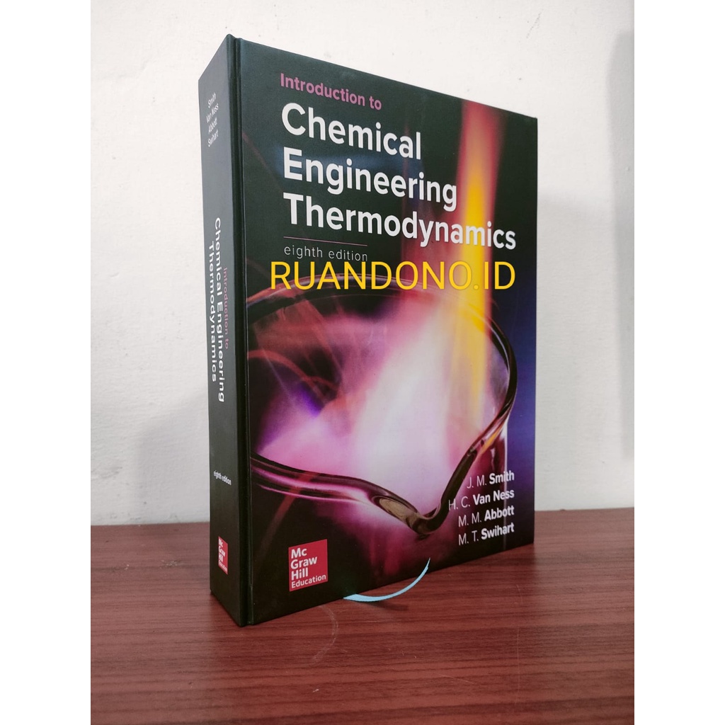 Jual Introduction To Chemical Engineering Thermodynamics 8Th Edition ...