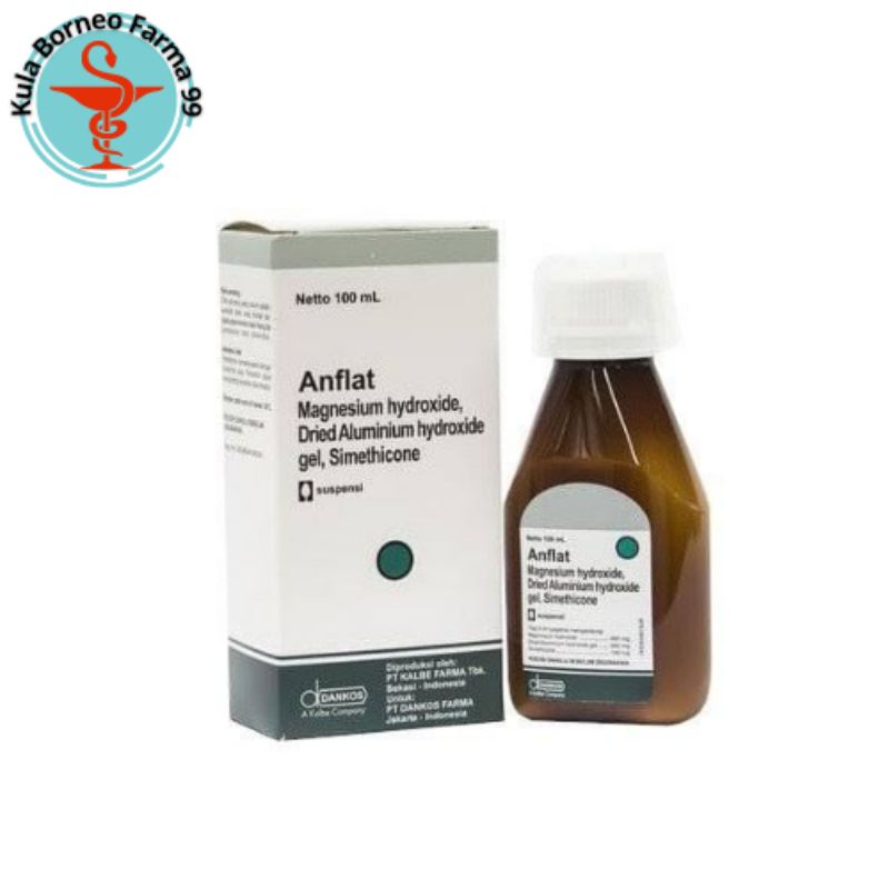Jual ANFLAT Suspensi Sirup Obat Maag 100 ml | Shopee Indonesia