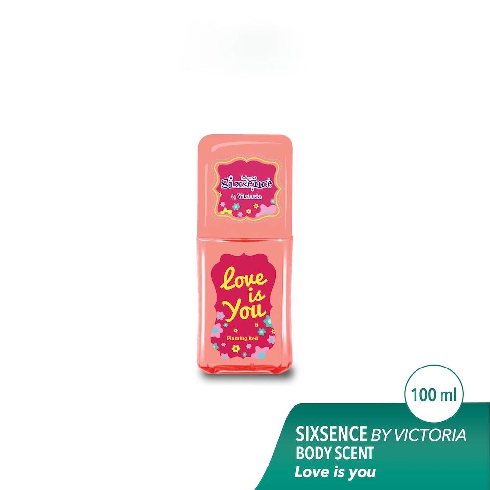 Jual Sixsence Sixteen Kpop Body Scent Parfum Flaming Red 100ml | Shopee ...