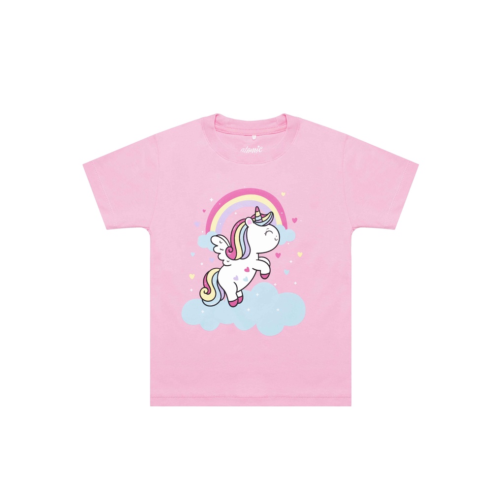 Aero Unicorn Theme 1 Kaos Anak Perempuan