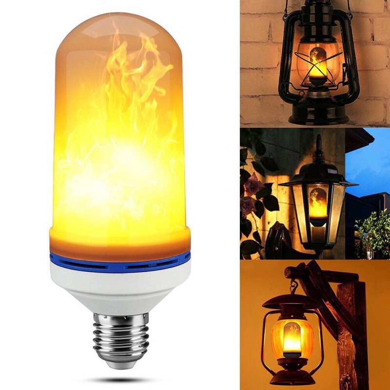 Jual lampu led api 9w/ obor led e27/ 9watt flame effect 3in1 | Shopee ...