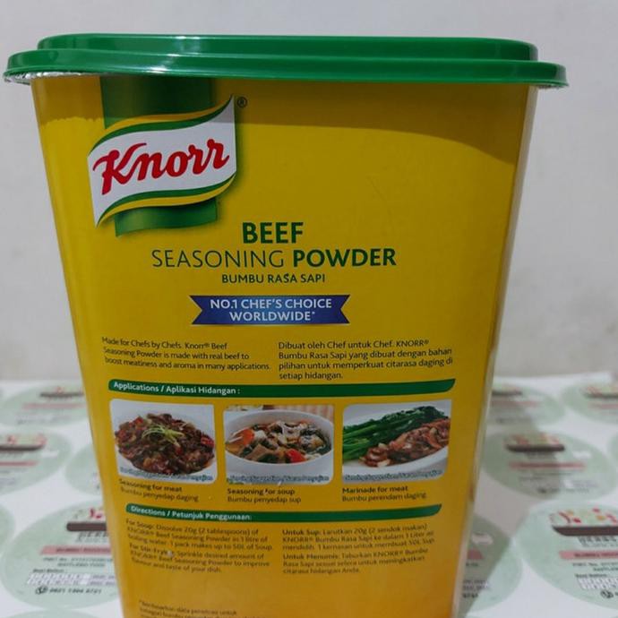 Jual KNORR BEEF SEASONING POWDER 1KG / KALDU SAPI BUBUK 1KG Shopee
