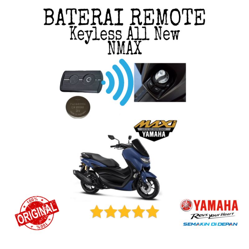 Jual Baterai Remote Smartkey Yamaha Nmax | Shopee Indonesia