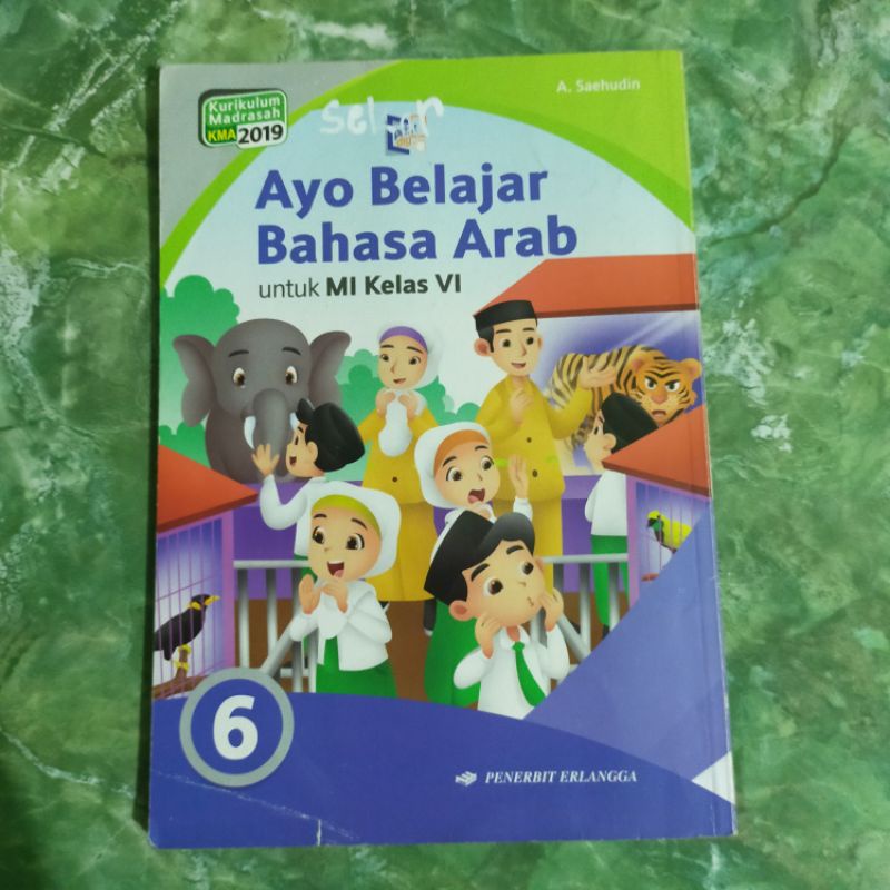 Jual Buku Bekas Original : Ayo Belajar Bahasa Arab Untuk MI Kelas VI ...